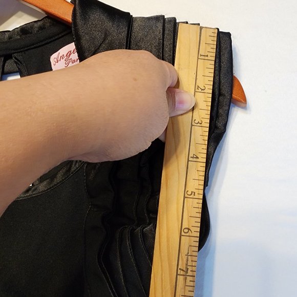 Angel Paris, Vintage Women Dress Layered Short Sleeve, Size 8 , Y2K, 90's, Mini. - Picture 11 of 12